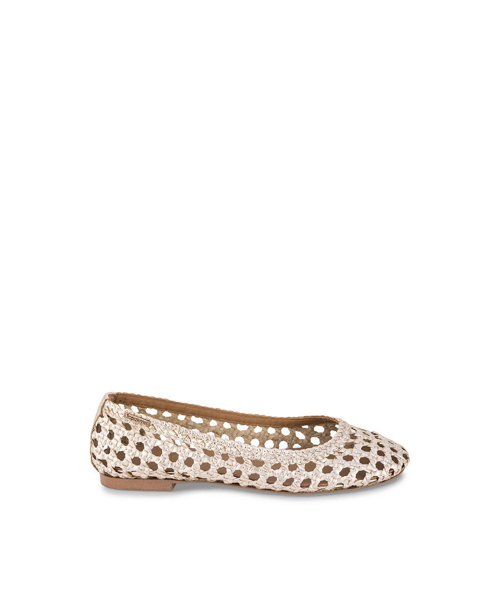 Ziggy Ballerina Flats - Gold