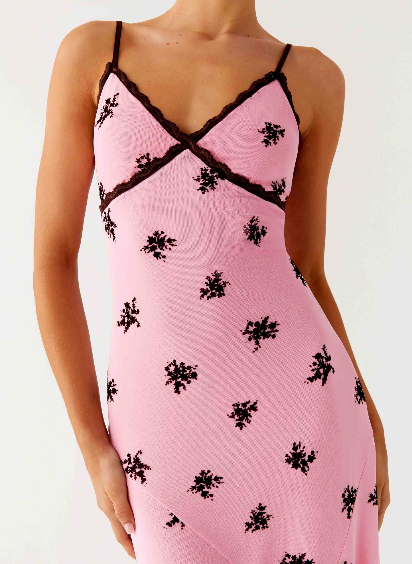Amelia Midi Dress Pink