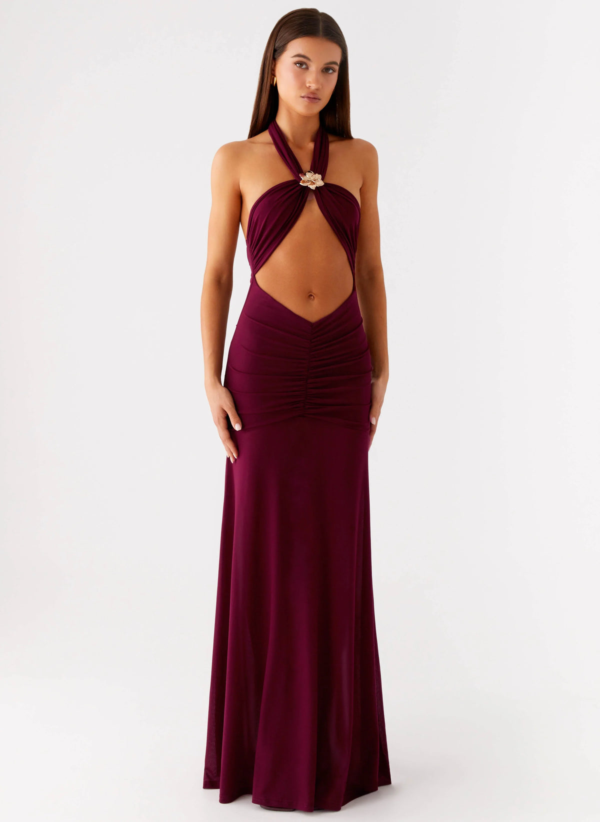 Deltina Maxi Dress Boysenberry
