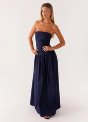 Carmel Maxi Dress Navy