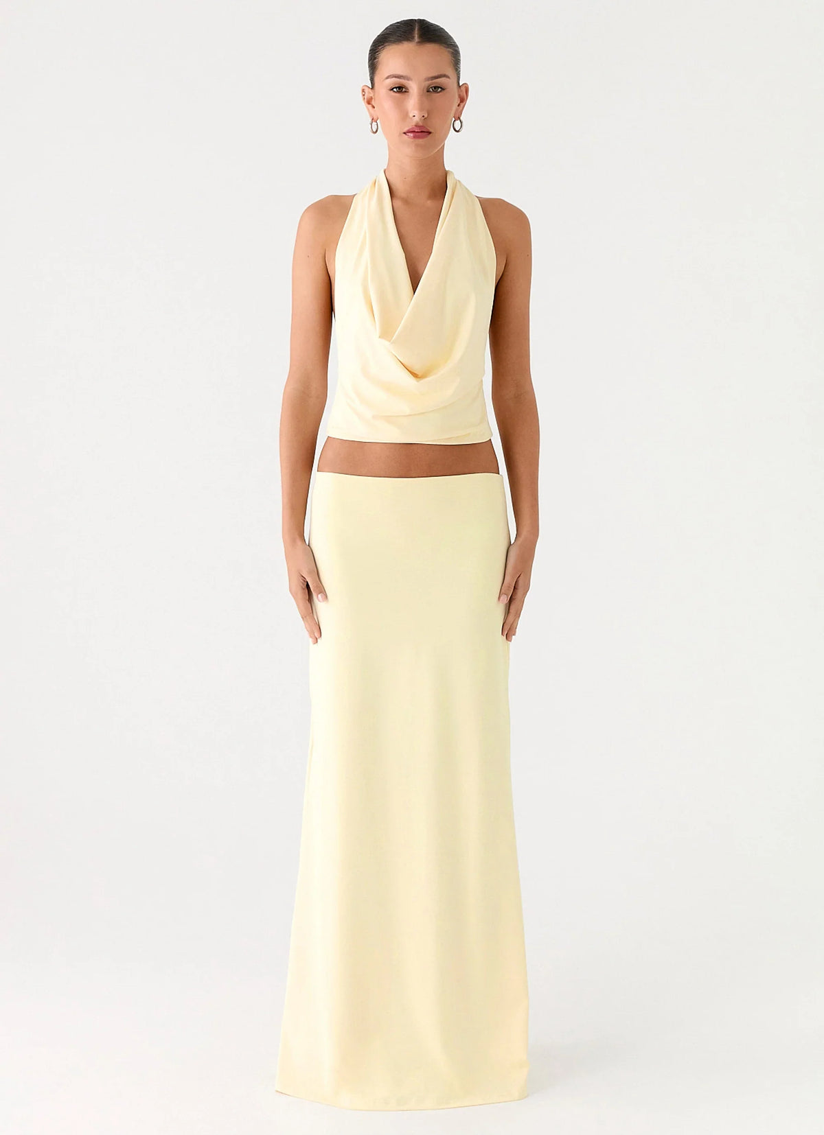 Ashi Maxi Skirt Yellow