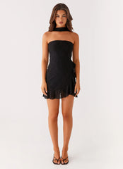 Bad Habits Mini Dress Black