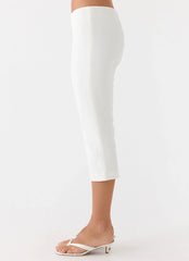 Andrea Pants White