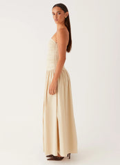 Carmel Maxi Dress Ivory