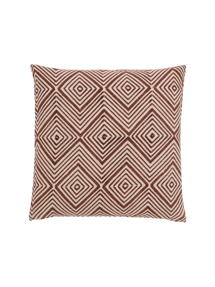 Ashante Cinnamon Decorative Pillow