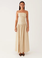 Carmel Maxi Dress Ivory