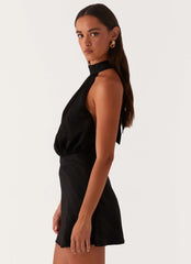 Camera Shy Mini Dress Black