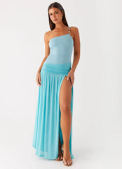 Aurelia Maxi Dress Aqua