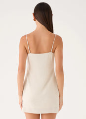 Bailee Mini Dress Oatmeal