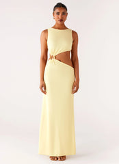 Aruba Hardware Maxi Dress Yellow