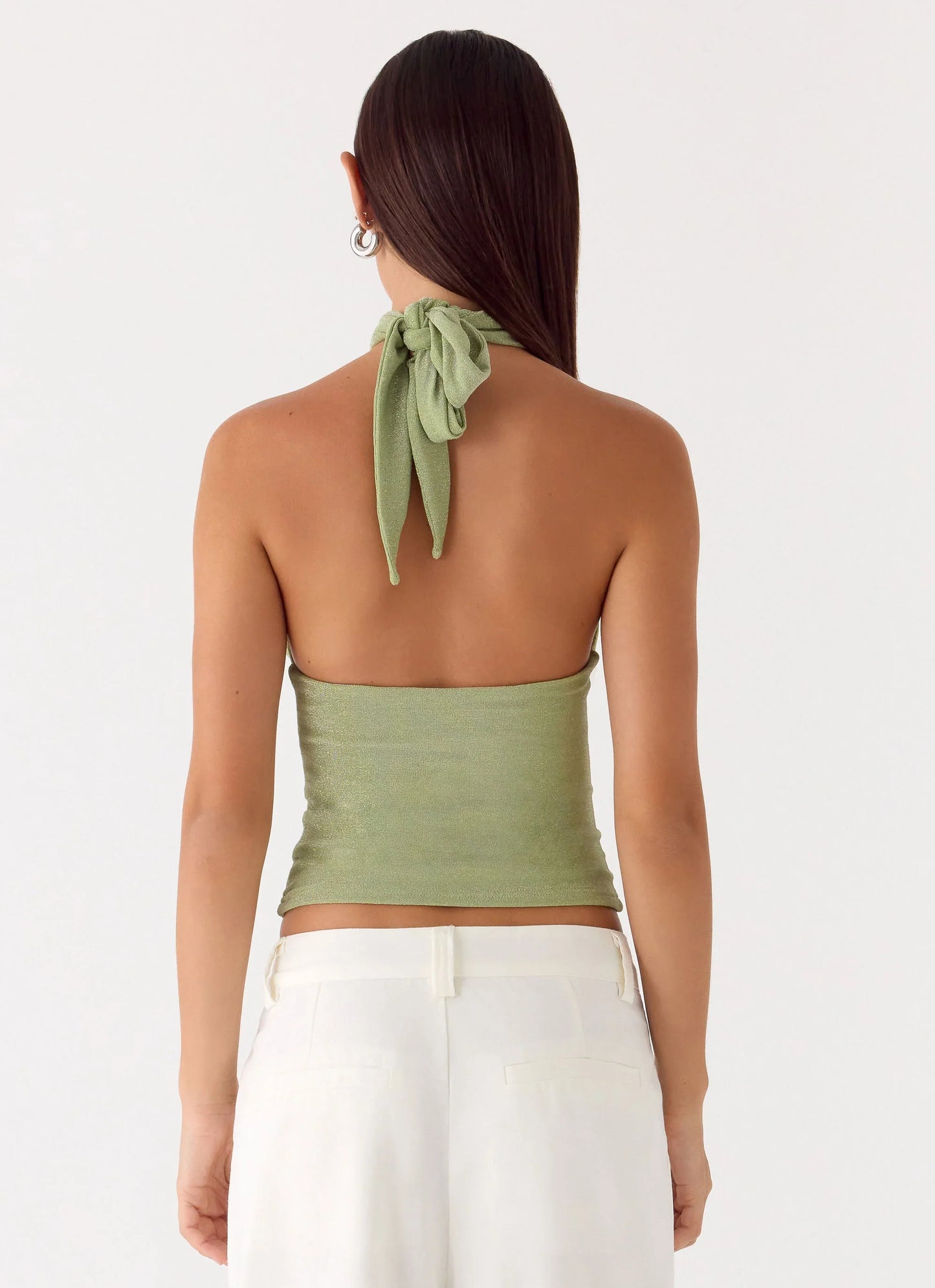Amber Light Top Sage