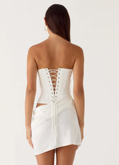 Cosmala Mini Dress White