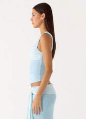 Delani Tank Blue