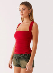Aria Top Merlot Red