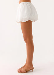 Addictive Mini Skort White