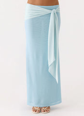 Delani Maxi Skirt Blue
