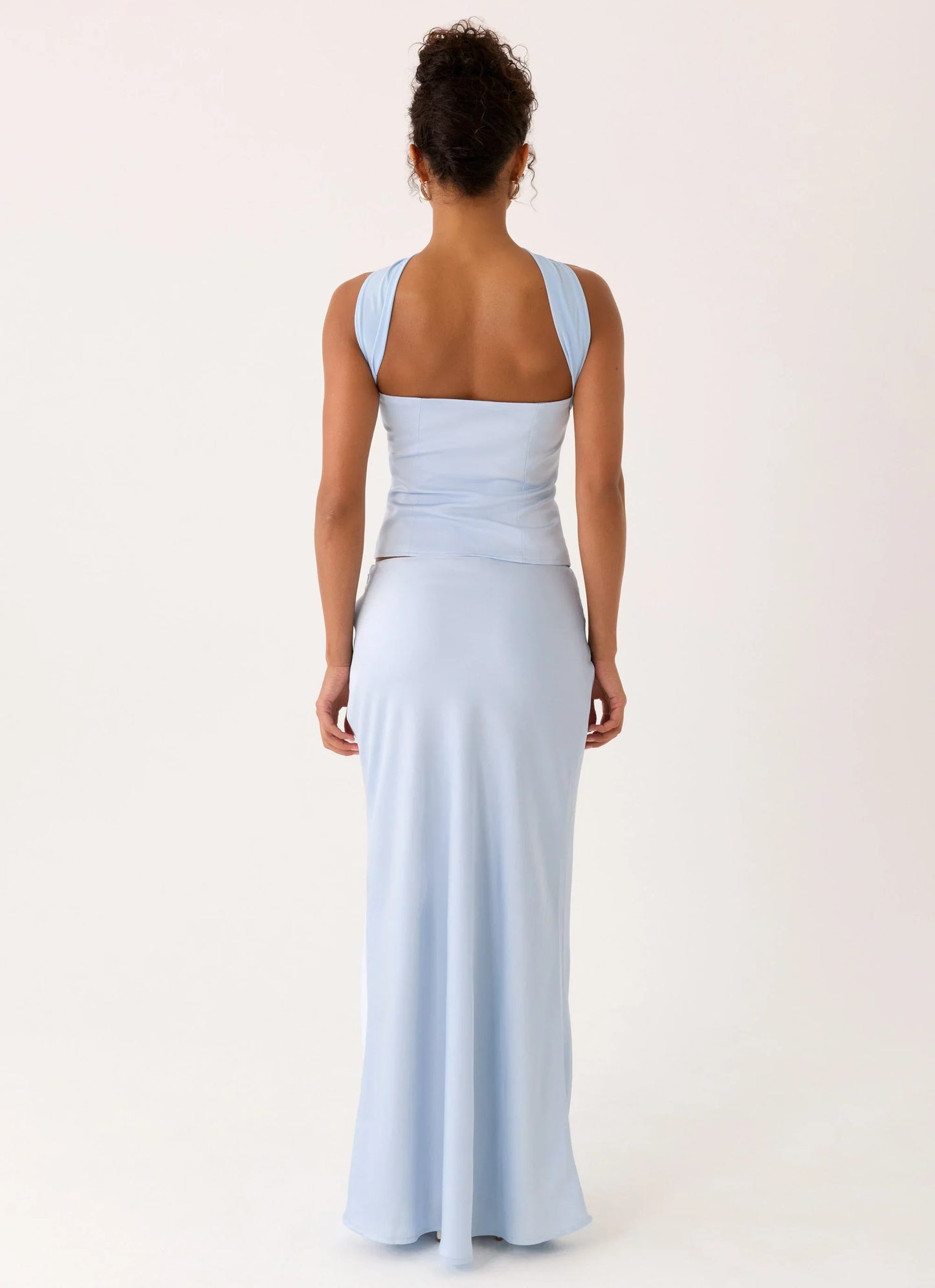 Bridgeta Maxi Skirt - Blue