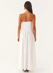 Carmel Maxi Dress White