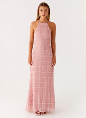 Aullie Maxi Dress Pink