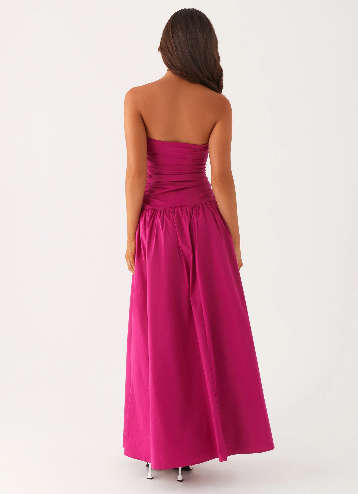 Carmel Maxi Dress Fuchsia
