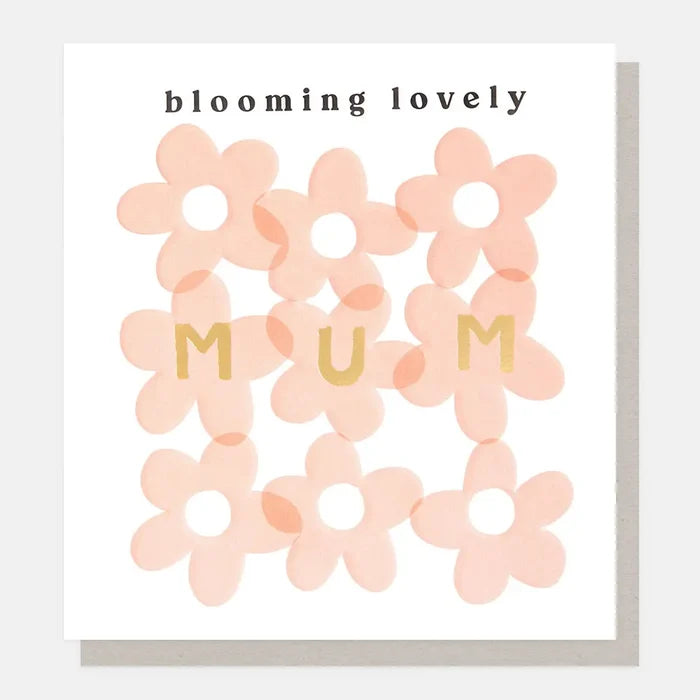 Blooming Lovely Mum Simple Flower Pattern