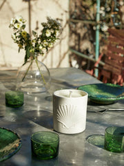 Outdoor Lemongrass Candle - White