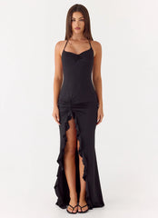 Augusta Maxi Dress Black