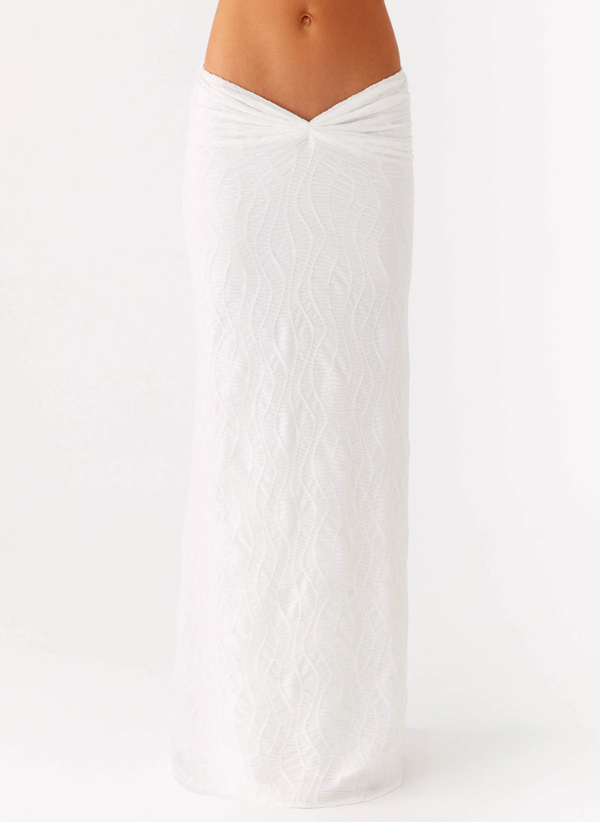 Briene Maxi Skirt White