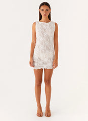 Bea Mini Dress Ivory