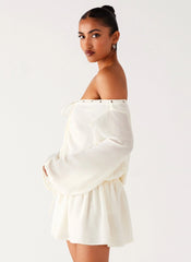 Astaria Mini Dress Ivory
