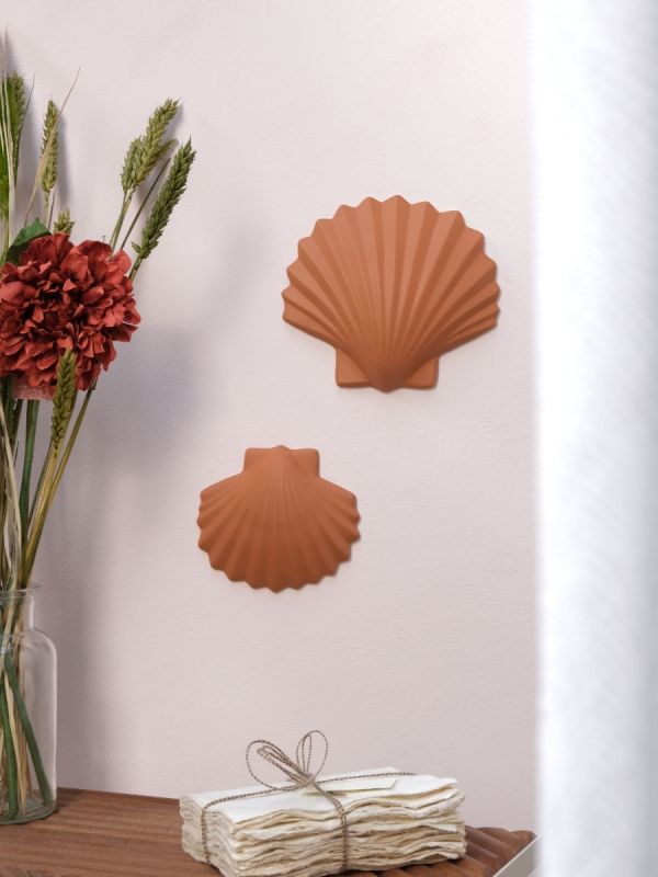 Calypso Shell - Terracotta