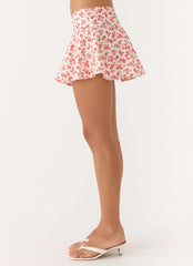 Anja Mini Skirt Porcelain Rose