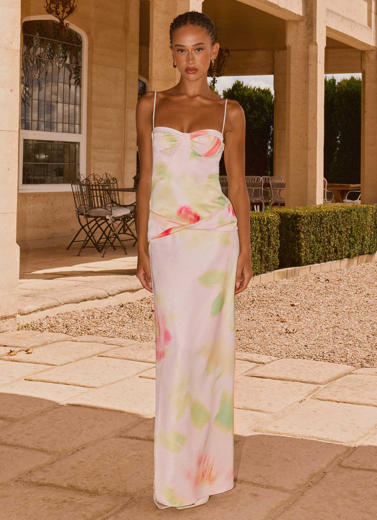 Burning Up Maxi Dress Floral Romance