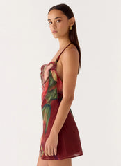 Camilla Cowl Mini Dress Cuba Cuba