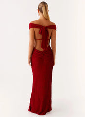 Chantelle Maxi Dress Red