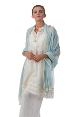 Dora Blue Green Scarf
