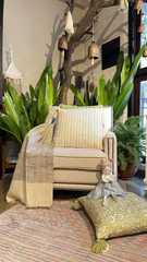 Dora Pistachio & Rose Decorative Pillow Cover