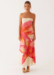 Darcy Maxi Dress Yellow Floral