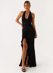 Charmed By You Maxi Dress Black