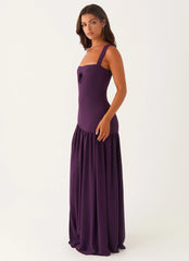 Alberta Maxi Dress Mulberry