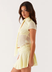 Colby Blouse Lemon