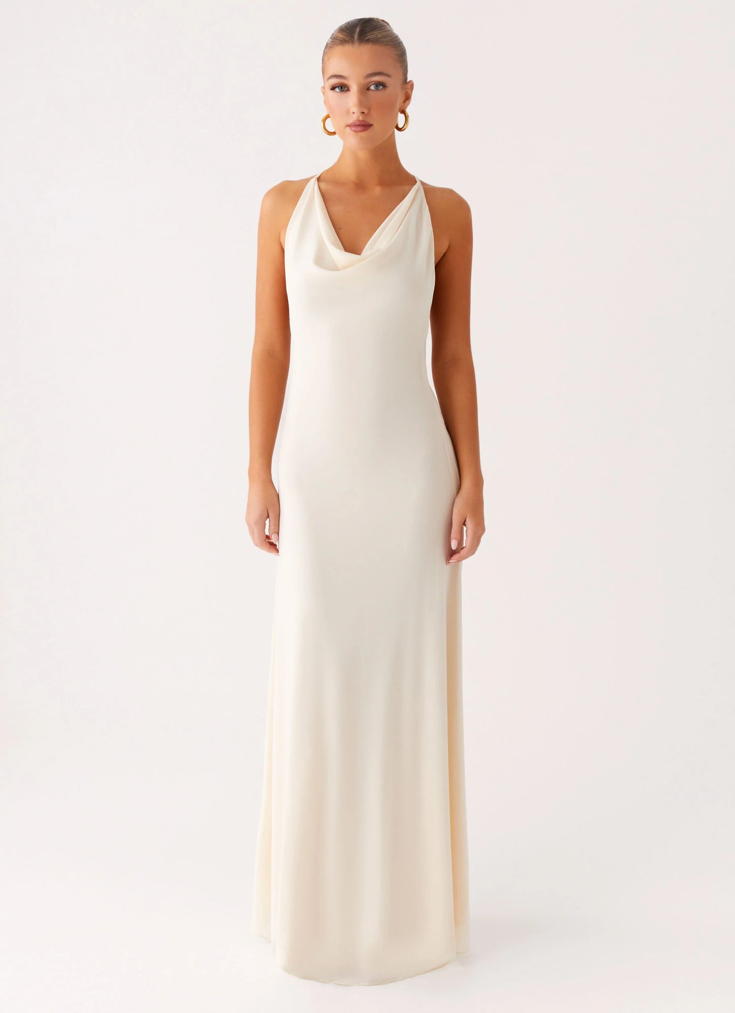 Dahliana Maxi Dress Off White