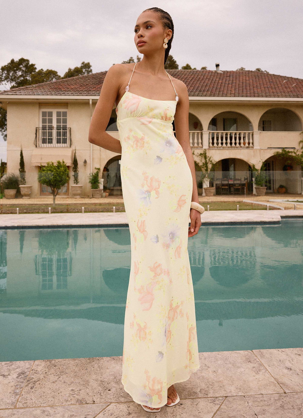 Cabello Maxi Dress Spring Meadow