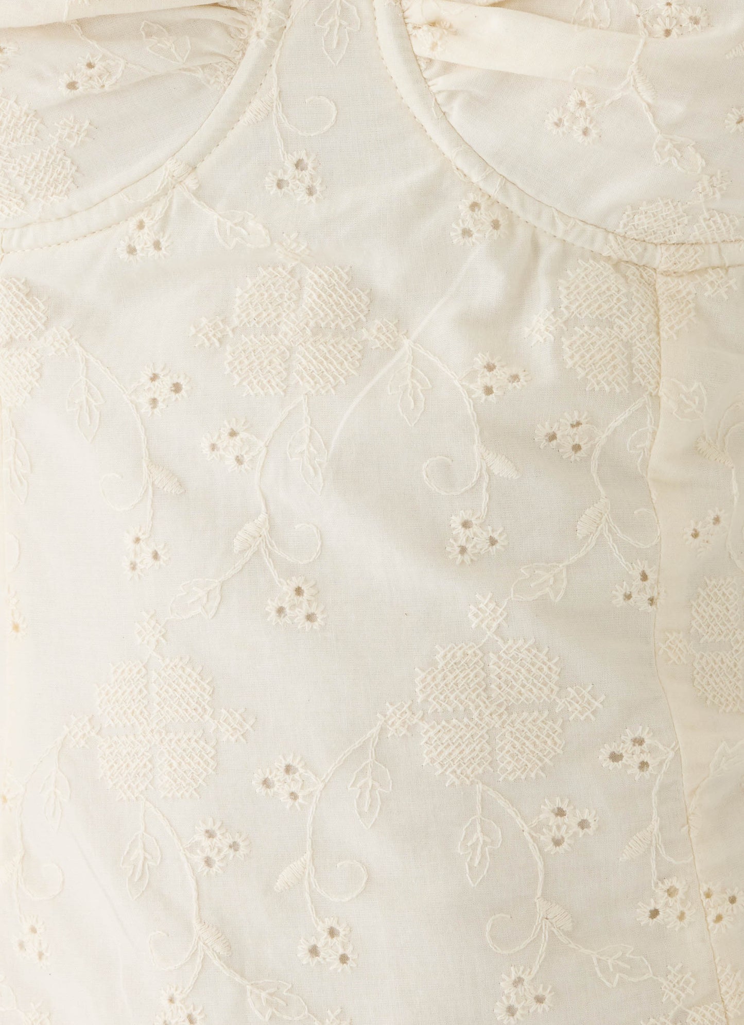 Cheryl Bustier Halter Top Ivory