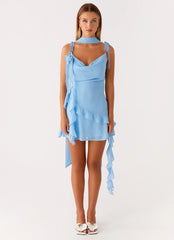 Carina Mini Dress Blue