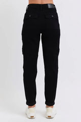Hazel Blues® | Judy Blue High Waist Cargo Cuffed Jogger