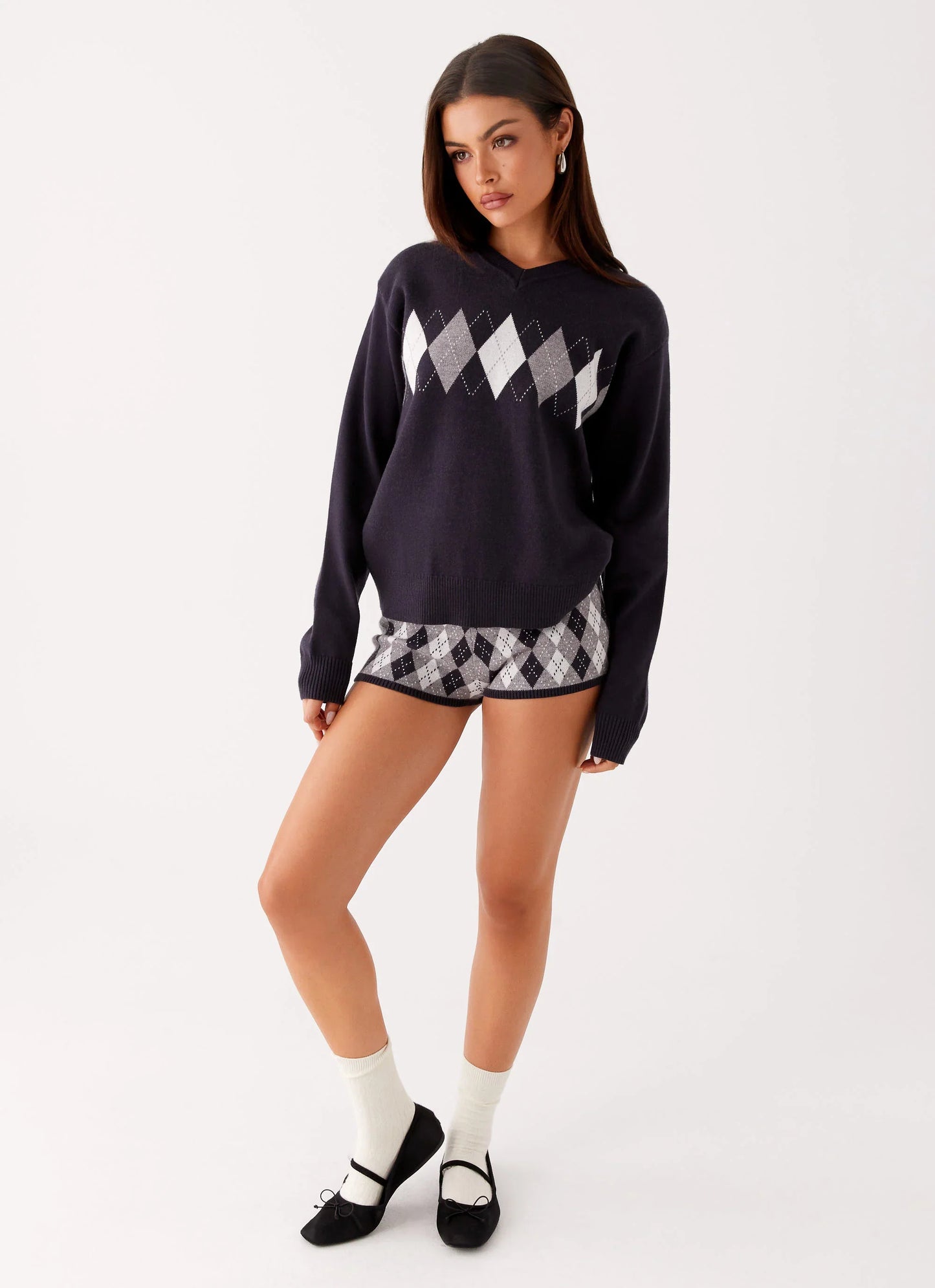 Context Knit Sweater Navy