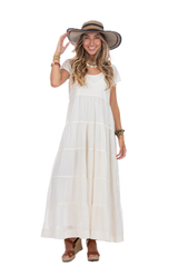 Hanna Shell Cotton Summer Dress