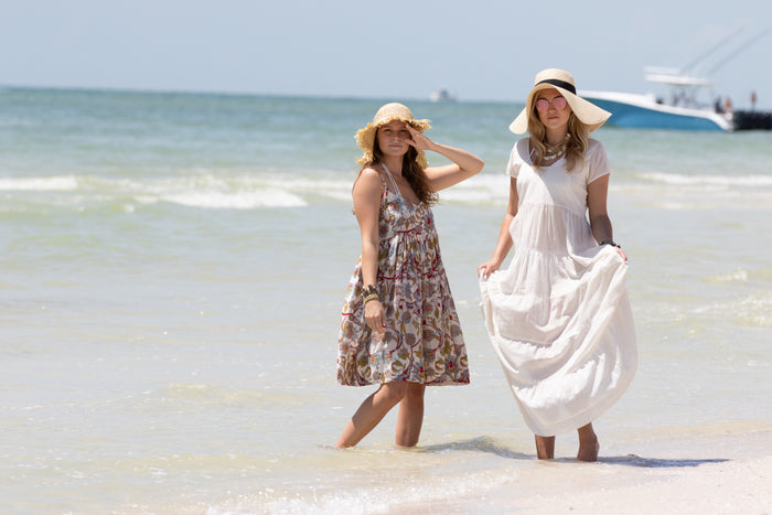 Hanna Shell Cotton Summer Dress
