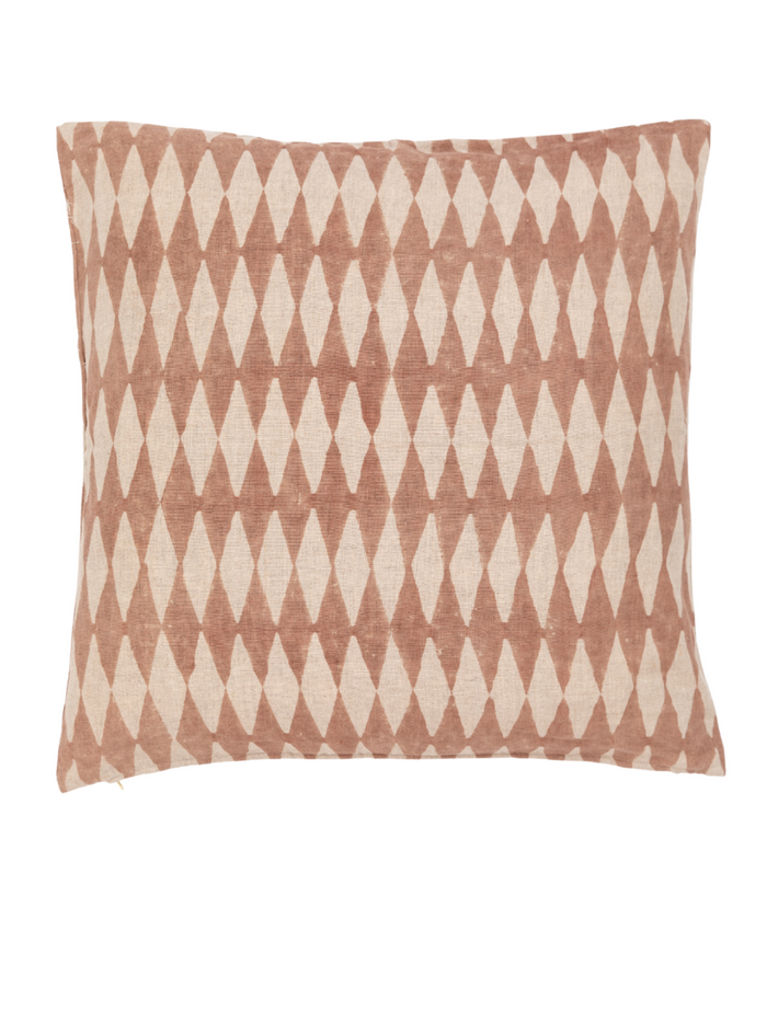 Harlequin Clay Decorative Pillow